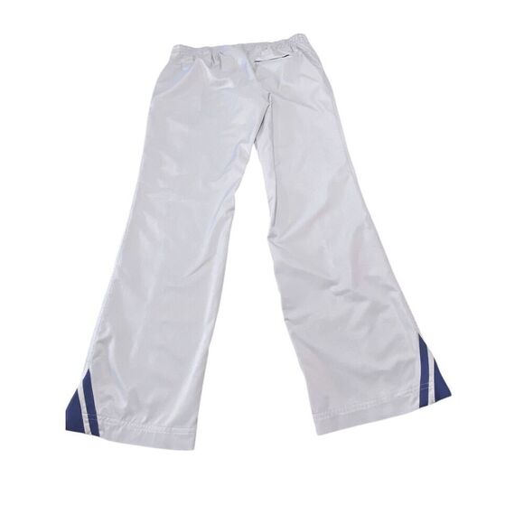 Nike Light Grey Blue Swoosh Panel Detail Training Workout Casual Track Pants Sz - Picture 1 of 5